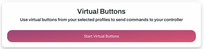 Cephable Start Virtual Buttons example