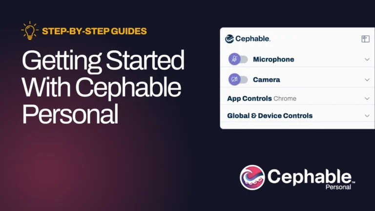 Getting Started with Cephable Basic (formerly Personal)