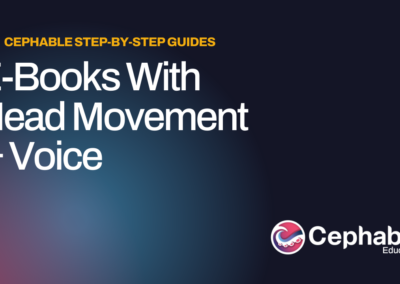 Turn E-Book Pages Using Your Voice or Head Movements