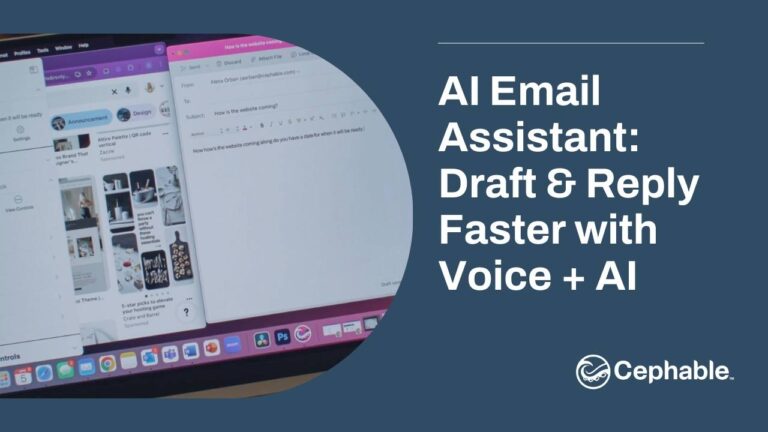 AI Email Assistant: Draft & Reply Faster with Voice + AI