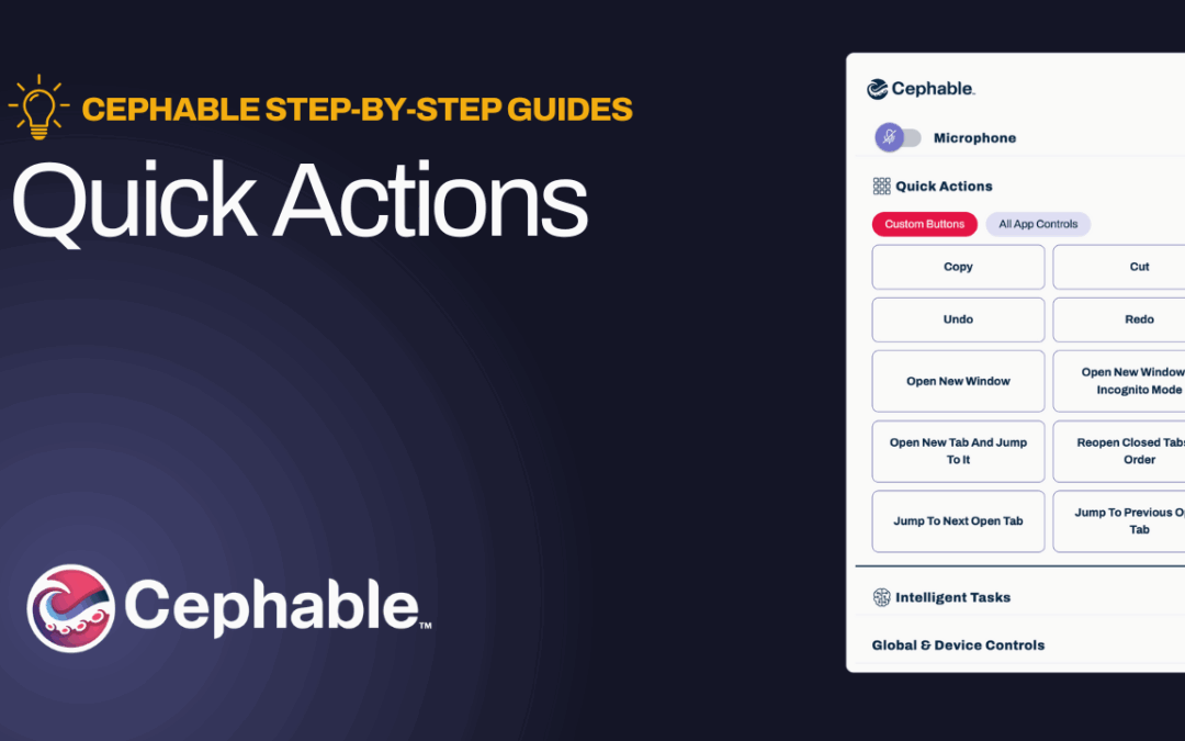 Quick Actions