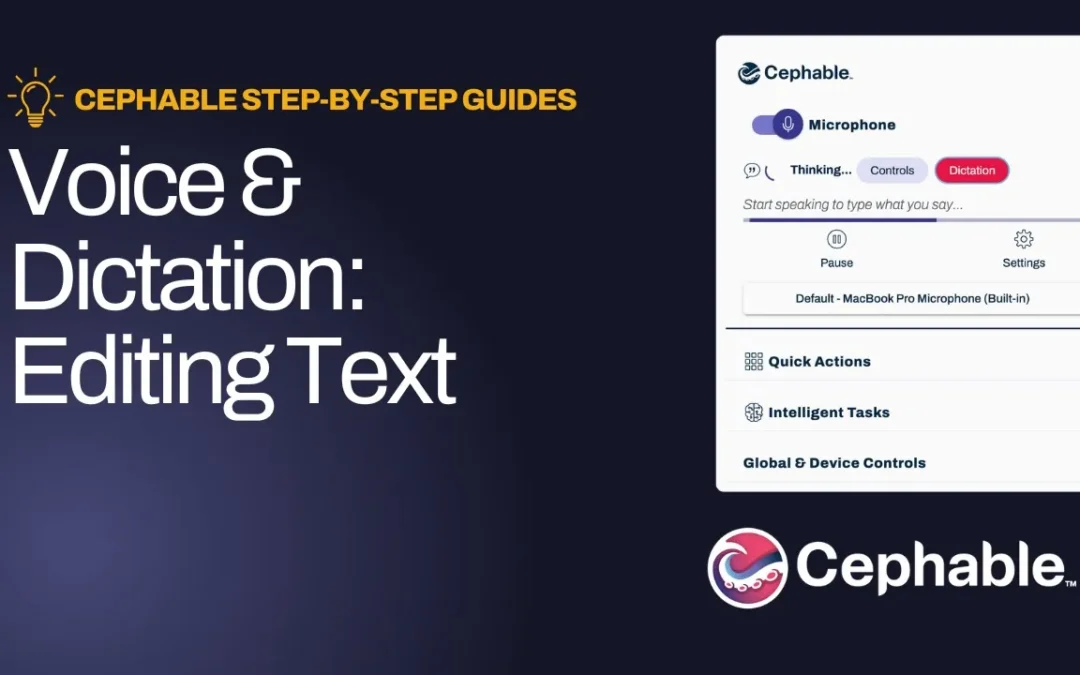 Editing Text