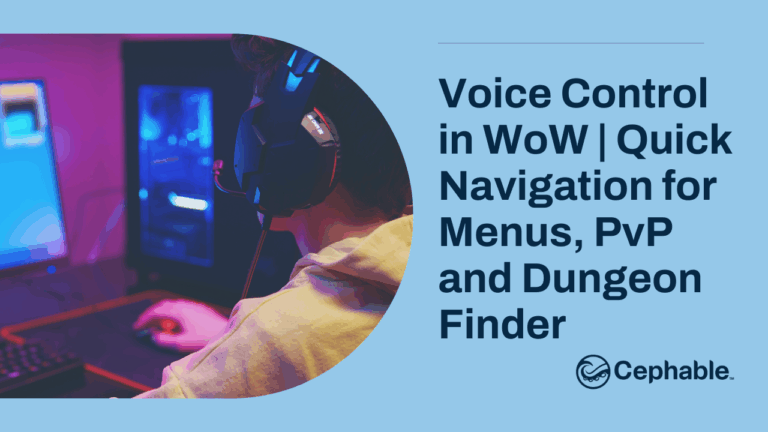Voice Control in WoW | Quick Navigation for Menus, PvP and Dungeon Finder