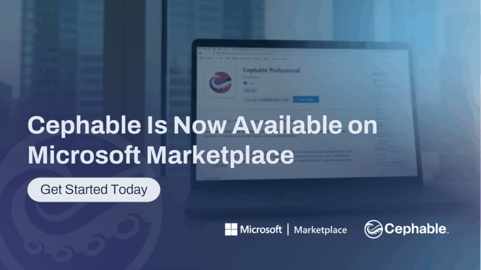 Cephable Professional Is Now Available on Microsoft Marketplace - Cephable